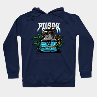 Poison bottle illustration Hoodie